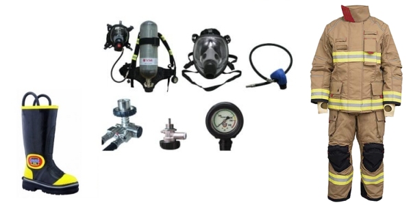 BOTAS - RADIOS -TRAJES ESTRCUTURALES BOMBEROS