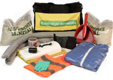 kit para contencion de derrames con bolso