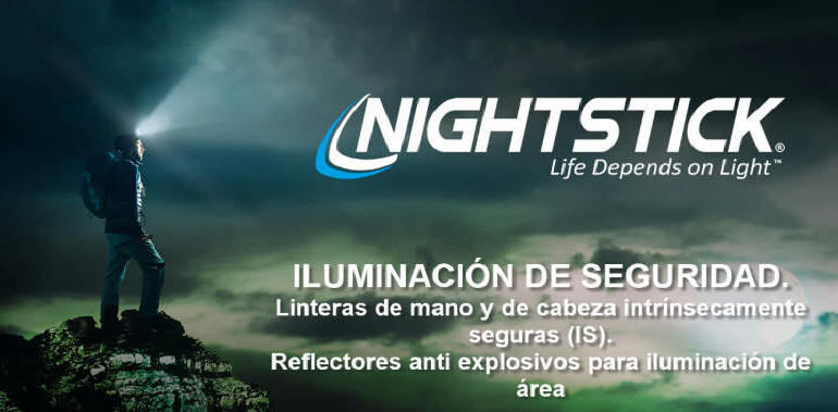 Linternas intrinsecamente seguras