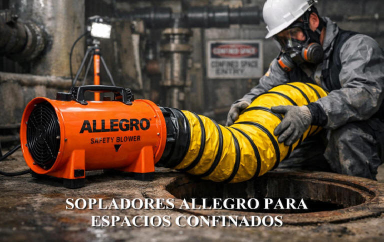 sopladores para espacios confinados allegro