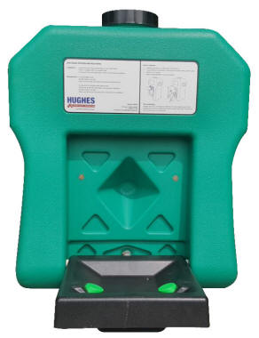 Portable, Self-Contained, 16-Gallon Gravity-Fed Eyewash Station - Justrite