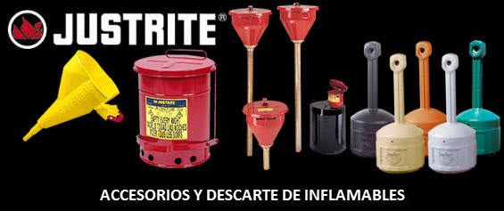 Descarte de inflamables Justrite
