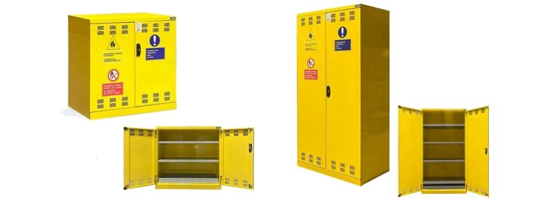 Armarios metalicos para liquidos peligrosos