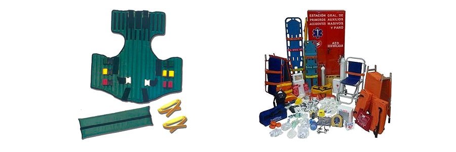 chaleco KED Estacion primeros auxilios