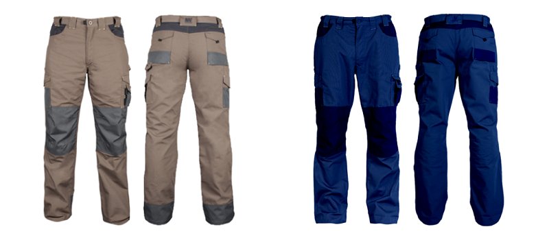 Pantalones cargo Dakota con refuerzos