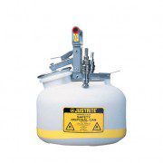 Bidón TF12752 8 lt Tipo I plast para laboratorio no metálicos Justrite - Linea Centura™ Modelo TF - 8 lts.