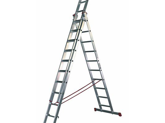 ESCALERA DE ALUMINIO COMBINADA 3 HOJAS