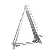ESCALERAS DE ALUMINIO EXTENSIBLE CON BASTIDOR