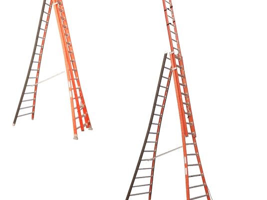 Escaleras de Fibra de vidrio Tipo tijera extensible PRFV