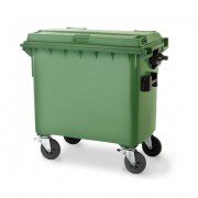 Contenedores para residuos - Plásticos de 660 litros - 4 ruedas