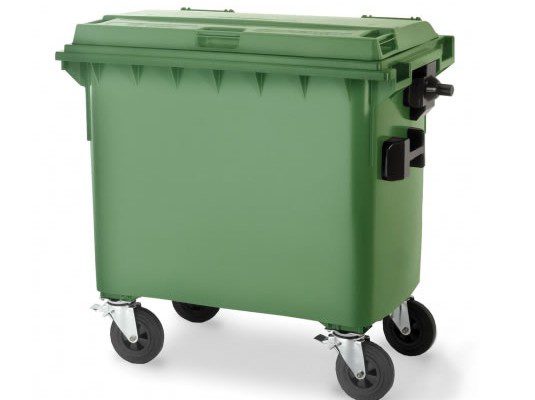 Contenedores para residuos - Plásticos de 700 litros - 4 ruedas