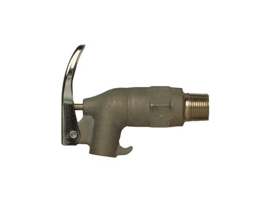Grifos de seguridad Justrite 08955 - 3/4 pulgada de bronce para líquidos viscosos