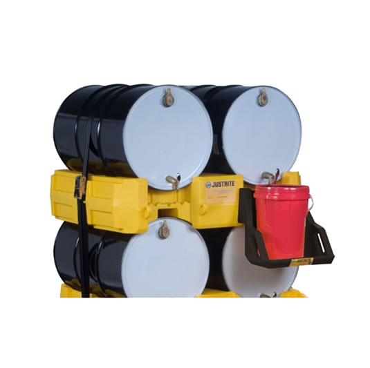 Apiladores 28668 para sistema de gestión de tambores Justrite Color Amarillo (Ex AK28903/AK28903Y) EcoPolyBlend™