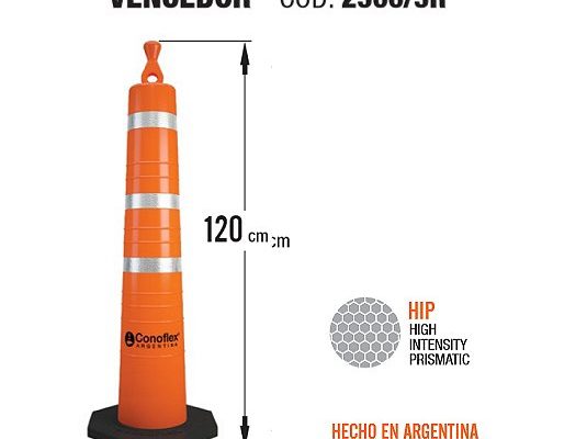 Conos viales 2300 Vencedor CONOS DE SEÑALIZACION VIAL LINEA ECONOMICA