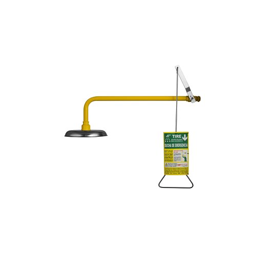 Ducha de emergencia 6017 de acero galvanizado – Accionamiento manual