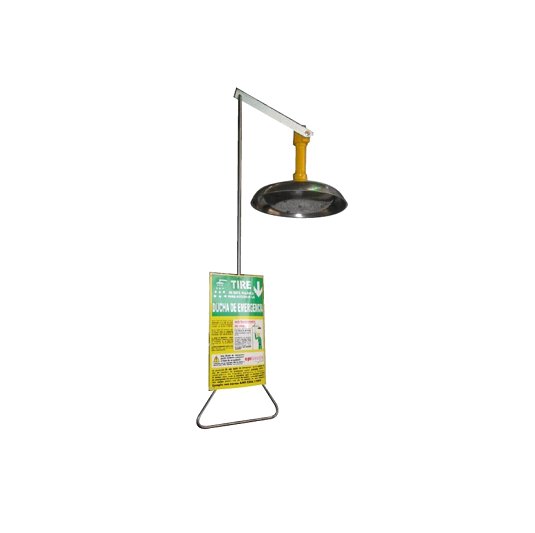 Ducha de emergencia 6018 de acero galvanizado – Accionamiento manual