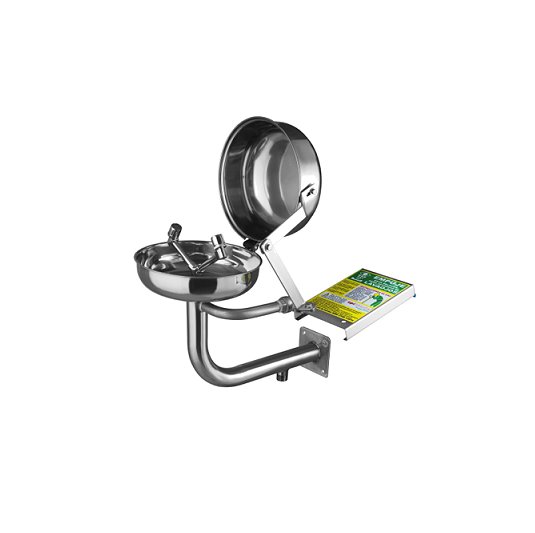 Lavaojos 6031 de acero inoxidable – Accionamiento manual