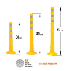 Delineadores rebatibles VIALES CONOFLEX DR-600 DR-800 DR-900