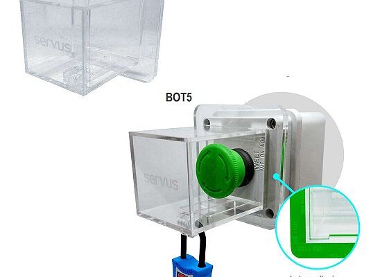 Bloqueadores BOT5 de botoneras pulsadores botones giratorios