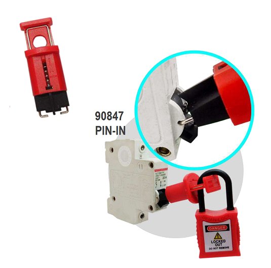 Bloqueadores eléctricos 90847 PIN-IN STANDARD