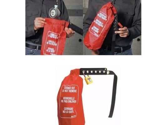 Bolso de bloqueo con ojalillos