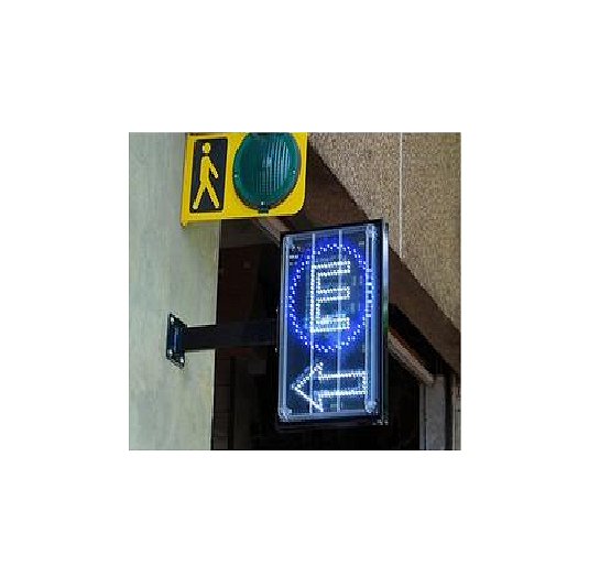 CARTELES PARA ESTACIONAMIENTO CON LED DOBLE FAZ