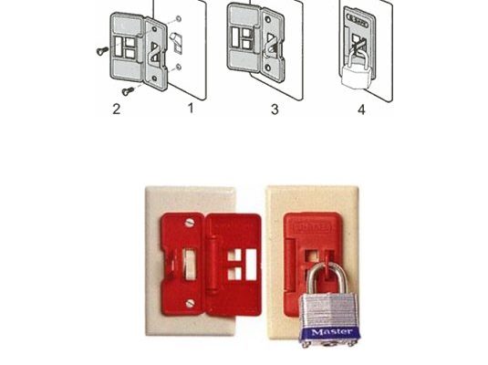 bloqueador para-interruptores electricos E-SAFE
