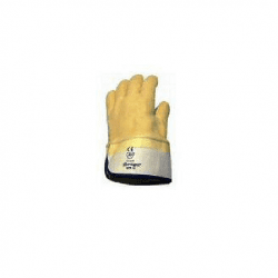 GUANTES DE LATEX RUGOSO PUÑO DE SERVUS Seguridad Global