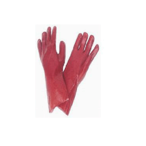 Guantes PVC con soporte