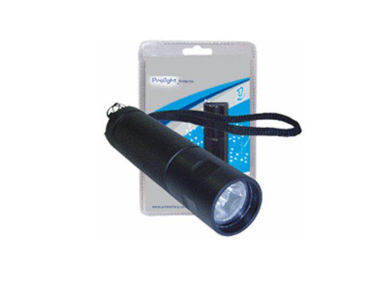 LINTERNAS LED CUERPO DE ALUMINIO RESISTENTES AL AGUA - 1 Led (1 WATT)