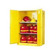 GABINETES 893000 30 Ga PM IGNIFUGOS JUSTRITE 30 Galones Amarillos Puerta Manual