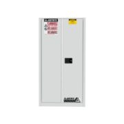 GABINETES 896025 96 Gal PA IGNIFUGOS JUSTRITE Ex-25602W 96 Galones BLANCOS PUERTAS AUTOMATICAS
