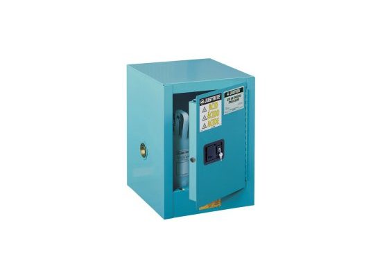 GABINETES IGNIFUGOS PARA CORROSIVOS JUSTRITE 890402 AZUL