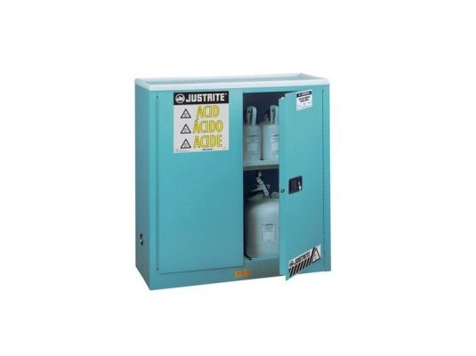 GABINETES IGNIFUGOS PARA CORROSIVOS JUSTRITE 893002 AZUL