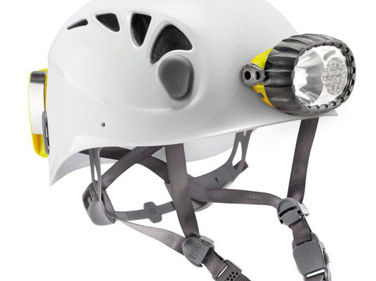 SPELIOS Casco para espeleología con linterna