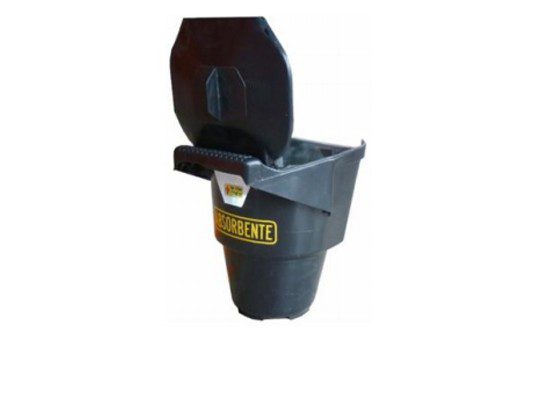 Balde plástico de seguridad para absorbentes