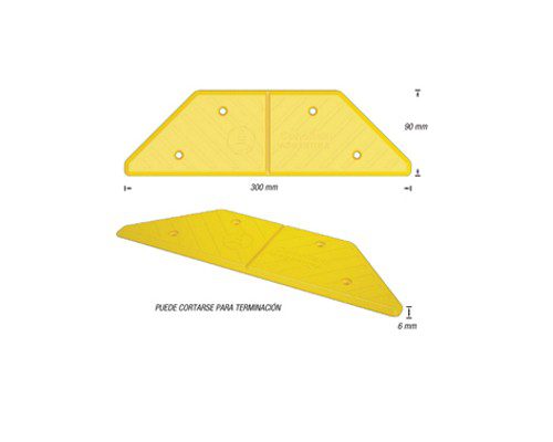 tacha trapezoidal
