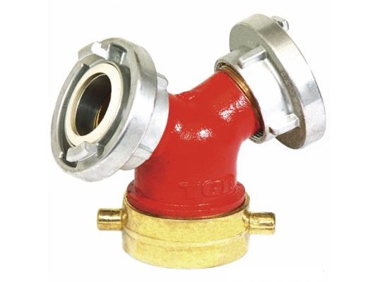 Derivación o gemelo divergente con storz