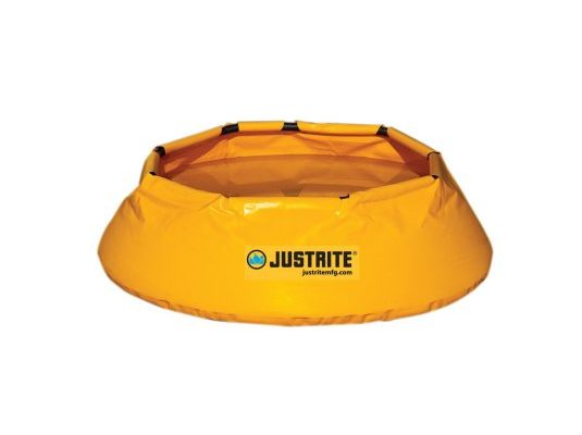 Piletas 28323 379 lts derrame Pop-Ups antiderrames Justrite 1,270 mts Diámetro - 379 litros
