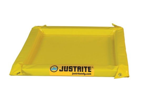 Piletas 28418 76 lts derrame Spill Pad antiderrames Justrite 1372 x 51 x 1372 mm