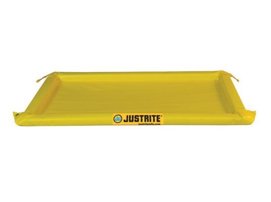 Piletas 28421 151 lts derrame Spill Pad antiderrames Justrite 1372 x 51 x 2591 mm