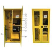 Gabinete Panel de seguridad riesgo eléctrico