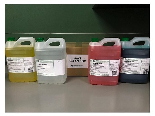 Clean Box Kits de limpieza para oficinas empresas