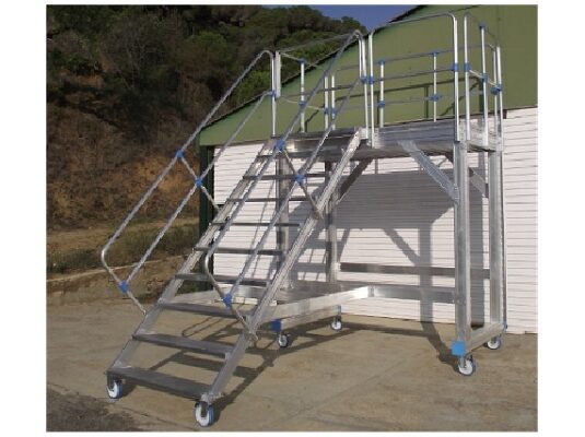 Escaleras especiales a medida de aluminio