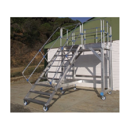 Escaleras especiales a medida de aluminio