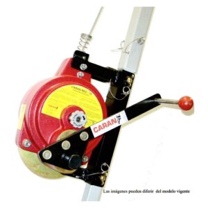 CARAN REC 15 Equipo de ascenso y descenso manual con sistema inercial retráctil