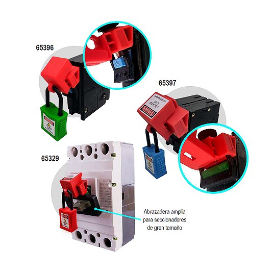 Ver Bloqueadores Llaves Térmicas 120v a 600v Bloqueadores Llaves Térmicas 120v a 600v