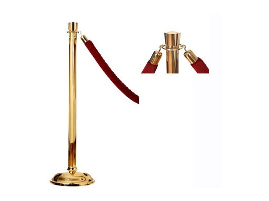 Postes Osiris ordenadores de fila metálicos