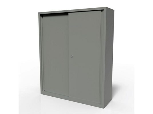 Armario metálico 2 puertas corredizas