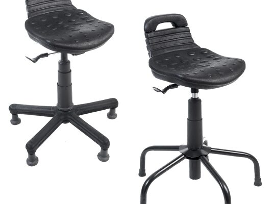 Taburete 950 bajo base PO ó IN parado apoyado y sentado